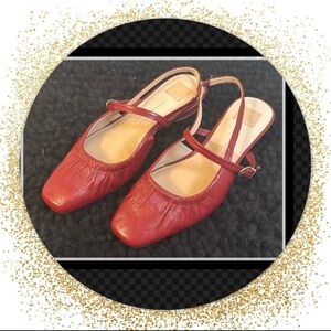Dolce Vita Rianna Flats red sling back beauties flat shoes